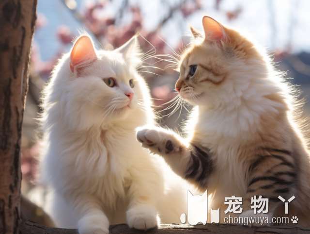 博美每天都和猫咪打架，猫咪生下孩子，博美竟秒变奶妈